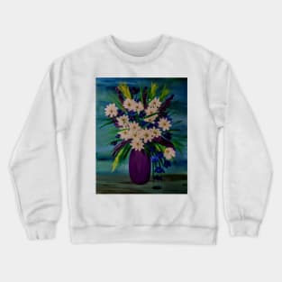 stunning bouquet of flower arrangement Crewneck Sweatshirt